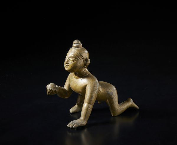 Arte Indiana : Figura in bronzo raffigurante Balakrishna. India, XIX sec.  - Asta Asta 437 | ARTE ORIENTALE - ARTE ORIENTALE DA COLLEZIONI PRIVATE ITALIANE Online - Associazione Nazionale - Case d'Asta italiane