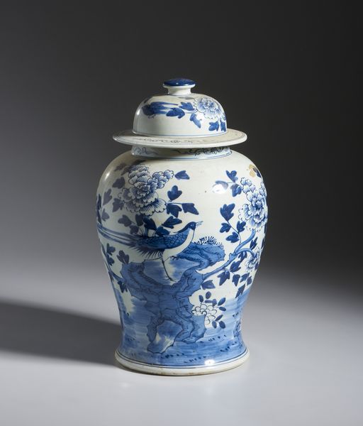 Arte Cinese : Potiche in porcellana bianco e blu.Cina, Dinastia Qing, XIX sec.  - Asta Asta 437 | ARTE ORIENTALE - ARTE ORIENTALE DA COLLEZIONI PRIVATE ITALIANE Online - Associazione Nazionale - Case d'Asta italiane