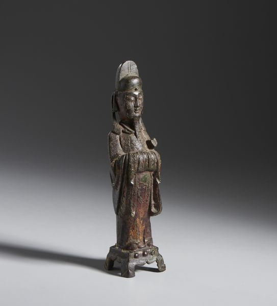 Arte Cinese : Scultura in bronzo raffigurante dignitario.Cina, Dinastia Qing.  - Asta Asta 437 | ARTE ORIENTALE - ARTE ORIENTALE DA COLLEZIONI PRIVATE ITALIANE Online - Associazione Nazionale - Case d'Asta italiane