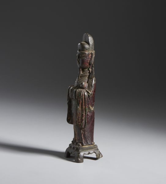 Arte Cinese : Scultura in bronzo raffigurante dignitario.Cina, Dinastia Qing.  - Asta Asta 437 | ARTE ORIENTALE - ARTE ORIENTALE DA COLLEZIONI PRIVATE ITALIANE Online - Associazione Nazionale - Case d'Asta italiane