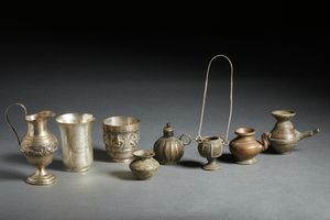 Arte Indiana - Gruppo di vasellame votivo India, dal XVII- al XX secolo