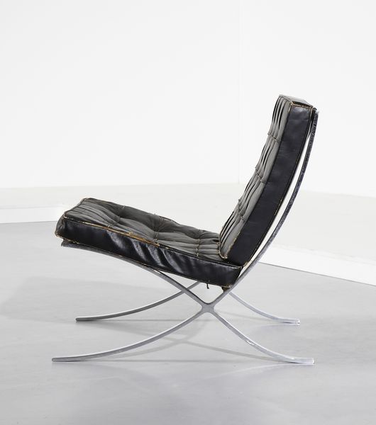 MIES VAN DER ROHE LUDWIG (1886 - 1969) : Coppia di poltrone Barcelona  - Asta Asta 438 | DESIGN E ARTI DECORATIVE DEL NOVECENTO Online - Associazione Nazionale - Case d'Asta italiane