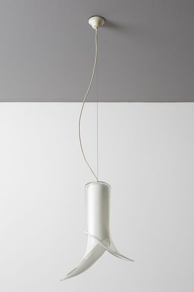 TOSO RENATO (n. 1940) : Tre lampade mod. Fiore per Leucos, Murano  - Asta Asta 438 | DESIGN E ARTI DECORATIVE DEL NOVECENTO Online - Associazione Nazionale - Case d'Asta italiane