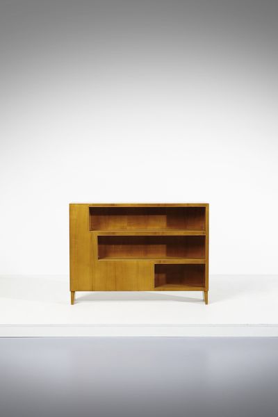 PONTI GIO (1891 - 1979) : attribuito. Piccola libreria per Casa Moderna, Italia  - Asta Asta 438 | DESIGN E ARTI DECORATIVE DEL NOVECENTO Online - Associazione Nazionale - Case d'Asta italiane