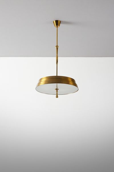 LUMI : attribuito. Lampada a sospensione, Milano  - Asta Asta 438 | DESIGN E ARTI DECORATIVE DEL NOVECENTO Online - Associazione Nazionale - Case d'Asta italiane