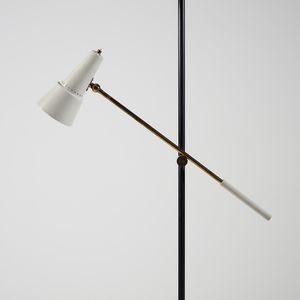 STILNOVO : Lampada da terra, Milano  - Asta Asta 438 | DESIGN E ARTI DECORATIVE DEL NOVECENTO Online - Associazione Nazionale - Case d'Asta italiane