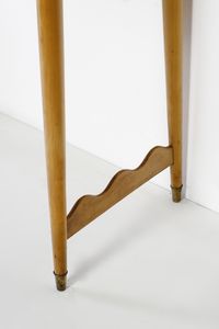 PONTI GIO (1891 - 1979) : attribuito. Comodino, consolle e specchio per Casa Moderna, Italia  - Asta Asta 438 | DESIGN E ARTI DECORATIVE DEL NOVECENTO Online - Associazione Nazionale - Case d'Asta italiane