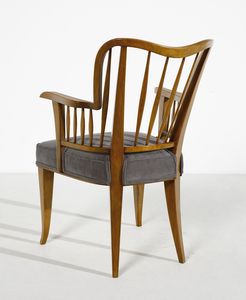 TEMPESTINI MAURIZIO (1908 - 1960) : attribuito. Coppia di poltroncine  - Asta Asta 438 | DESIGN E ARTI DECORATIVE DEL NOVECENTO Online - Associazione Nazionale - Case d'Asta italiane