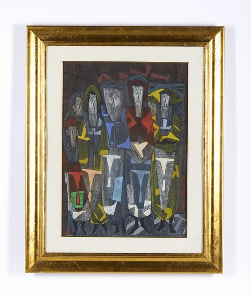 CAGLI CORRADO (1910 - 1976) : NEMICI A SUMEN, 1954  - Asta Asta 439 | ARTE MODERNA E CONTEMPORANEA Online - Associazione Nazionale - Case d'Asta italiane