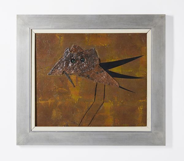 CRIPPA ROBERTO GAETANO (1921 - 1972) : UCCELLO  - Asta Asta 439 | ARTE MODERNA E CONTEMPORANEA Online - Associazione Nazionale - Case d'Asta italiane