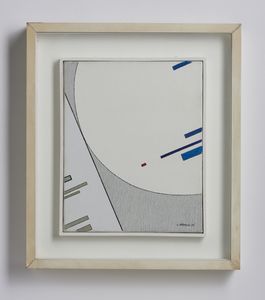 VERONESI LUIGI (1908 - 1998) : COSTRUZIONE XI - VARIAZIONE 12, 1976  - Asta Asta 439 | ARTE MODERNA E CONTEMPORANEA Online - Associazione Nazionale - Case d'Asta italiane