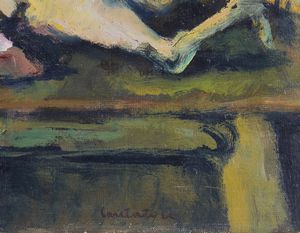 CANTATORE  DOMENICO (1906 - 1998) : CAPPONE, (ANNI '40)  - Asta Asta 439 | ARTE MODERNA E CONTEMPORANEA Online - Associazione Nazionale - Case d'Asta italiane