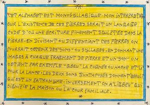 BRULY BOUABRE' FREDERIC  (1923 - 2014) : LES PIERRE DE BEKORA (DITTICO), 2006  - Asta Asta 439 | ARTE MODERNA E CONTEMPORANEA Online - Associazione Nazionale - Case d'Asta italiane