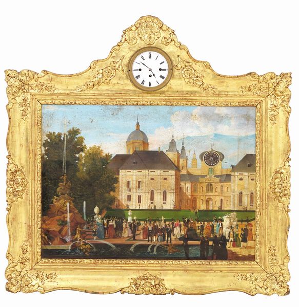 Orologio a quadro, Italia XX secolo  - Asta Decoro in stile antico Palazzo Pugliese - Associazione Nazionale - Case d'Asta italiane