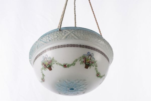 Lampada da soffitto in vetro  - Asta Antiquariato - Associazione Nazionale - Case d'Asta italiane