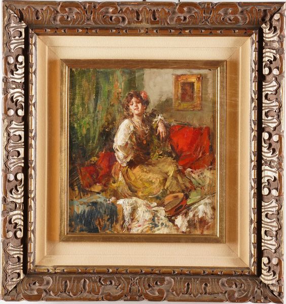 Mancini Figura femminile  - Asta Pittura del XIX-XX secolo - Associazione Nazionale - Case d'Asta italiane