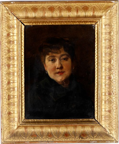 G. Grosso (?) Ritratto femminile  - Asta Pittura del XIX-XX secolo - Associazione Nazionale - Case d'Asta italiane