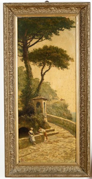 Giacinto Bo : Coppia di paesaggi  - Asta Pittura del XIX-XX secolo - Associazione Nazionale - Case d'Asta italiane