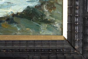 Pittore del XIX-XX secolo Veduta marina  - Asta Pittura del XIX-XX secolo - Associazione Nazionale - Case d'Asta italiane