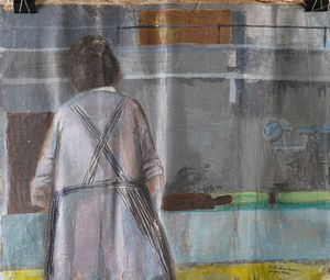 Maria Antonietta Gambaro : lotto di 4 dipinti su tela  - Asta Pittura del XIX-XX secolo - Associazione Nazionale - Case d'Asta italiane