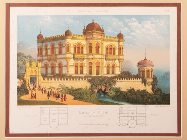 Habitations cosmopolites  - Asta Una collezione di stampe - parte I - Associazione Nazionale - Case d'Asta italiane