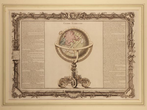 Globe terrestre  - Asta Una collezione di stampe - parte I - Associazione Nazionale - Case d'Asta italiane