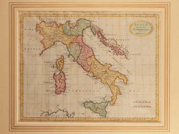 Italy from the best Authorities by T. Bowen  - Asta Una collezione di stampe - parte I - Associazione Nazionale - Case d'Asta italiane