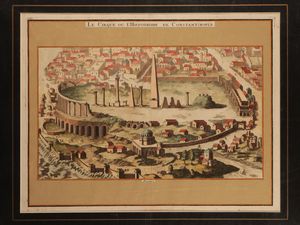 The Circus or the Hippodrome of Constantinople - Navires - Deuil au Sepulcre  - Asta Una collezione di stampe - parte I - Associazione Nazionale - Case d'Asta italiane