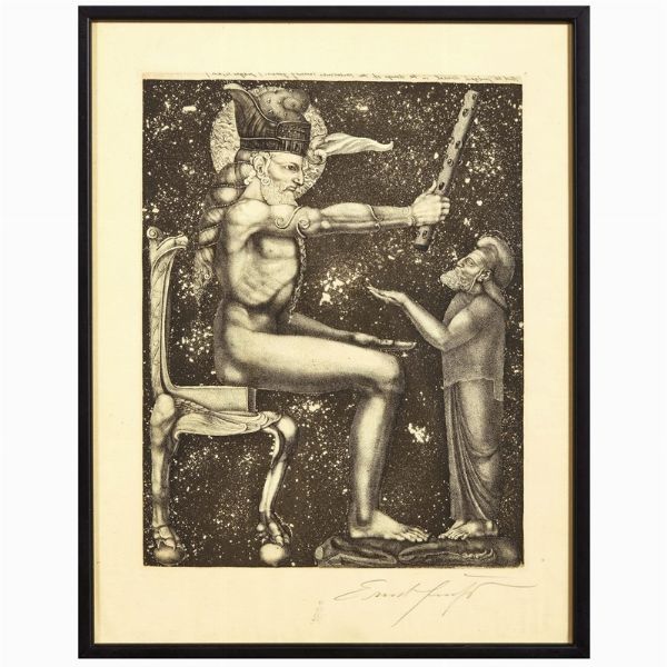 ERNST FUCHS  - Asta ASTA A TEMPO | ARTE MODERNA E CONTEMPORANEA - Associazione Nazionale - Case d'Asta italiane