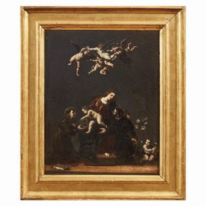 Scuola veronese, sec. XVII  - Asta ARCADE I DIPINTI DAL SECOLO XV AL XVIII - Associazione Nazionale - Case d'Asta italiane