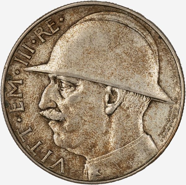 Regno d'Italia, VITTORIO EMANUELE III, 1900-1946 : 20 Lire Elmetto  - Asta Numismatica - Associazione Nazionale - Case d'Asta italiane