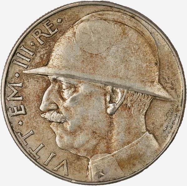 Regno d'Italia, VITTORIO EMANUELE III, 1900-1946 : 20 Lire Elmetto  - Asta Numismatica - Associazione Nazionale - Case d'Asta italiane