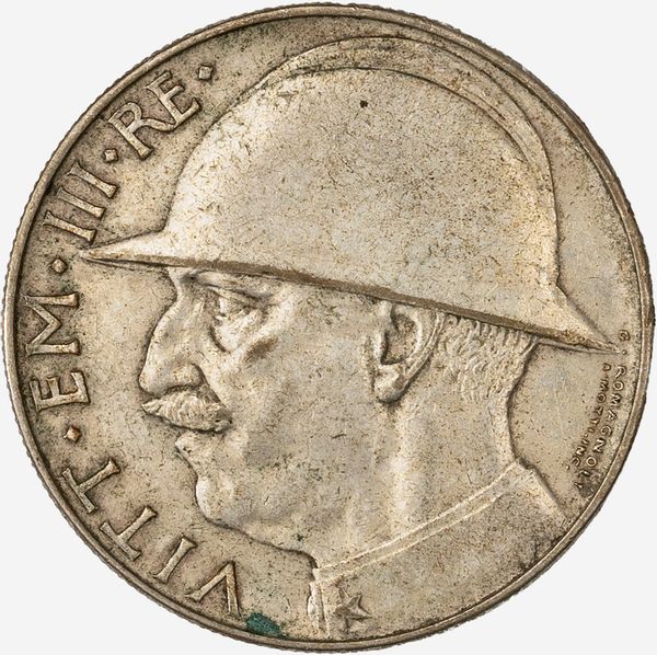 Regno d'Italia, VITTORIO EMANUELE III, 1900-1946 : 20 Lire Elmetto  - Asta Numismatica - Associazione Nazionale - Case d'Asta italiane