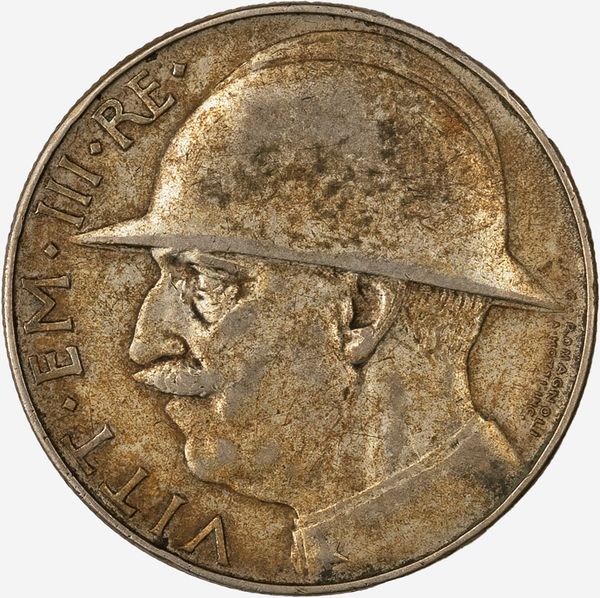 Regno d'Italia, VITTORIO EMANUELE III, 1900-1946 : 20 Lire Elmetto  - Asta Numismatica - Associazione Nazionale - Case d'Asta italiane