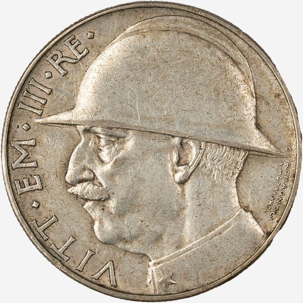 Regno d'Italia, VITTORIO EMANUELE III, 1900-1946 : 20 Lire Elmetto  - Asta Numismatica - Associazione Nazionale - Case d'Asta italiane