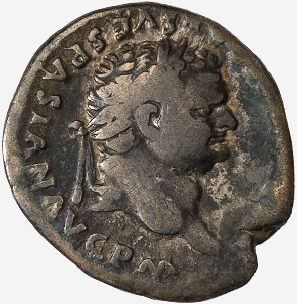 Impero Romano, TITO, 79-81 d.C. : Denario databile al 79 d.C.  - Asta Numismatica - Associazione Nazionale - Case d'Asta italiane