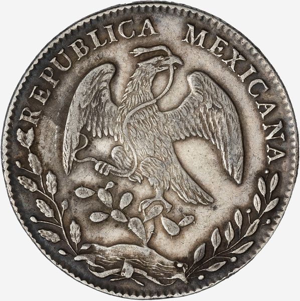 Messico, REPUBBLICA MESSICANA : 8 reales  - Asta Numismatica - Associazione Nazionale - Case d'Asta italiane