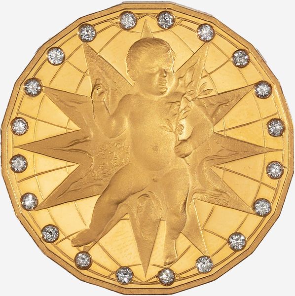 ZECCA DELLO STATO ITALIANO : Medaglia Stella del 2000  - Asta Numismatica - Associazione Nazionale - Case d'Asta italiane