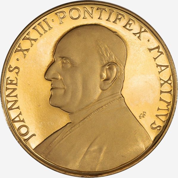 Vaticano, GIOVANNI XXIII (1958-1963) : MEDAGLIA OBOEDIENTIA ET PAX  - Asta Numismatica - Associazione Nazionale - Case d'Asta italiane