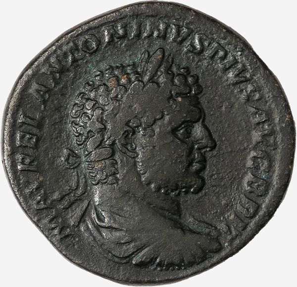 Impero Romano, CARACALLA, 211-217 d.C. : Sesterzio databile al 212 d.C.  - Asta Numismatica - Associazione Nazionale - Case d'Asta italiane