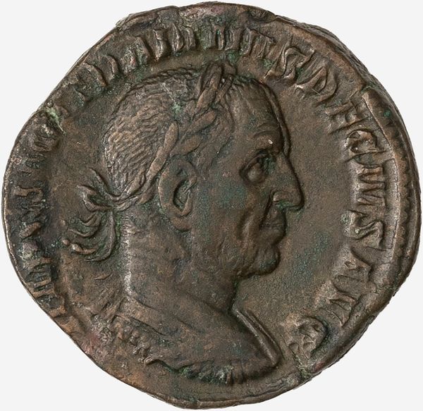 Impero Romano, TRAIANO DECIO, 249-251 d.C. : Sesterzio databile al 249-251 d.C.  - Asta Numismatica - Associazione Nazionale - Case d'Asta italiane