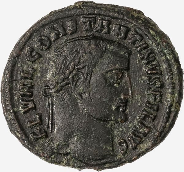 Impero Romano, COSTANTINO, 330-337 d.C. : Follis databile al 308-310 d.C.  - Asta Numismatica - Associazione Nazionale - Case d'Asta italiane