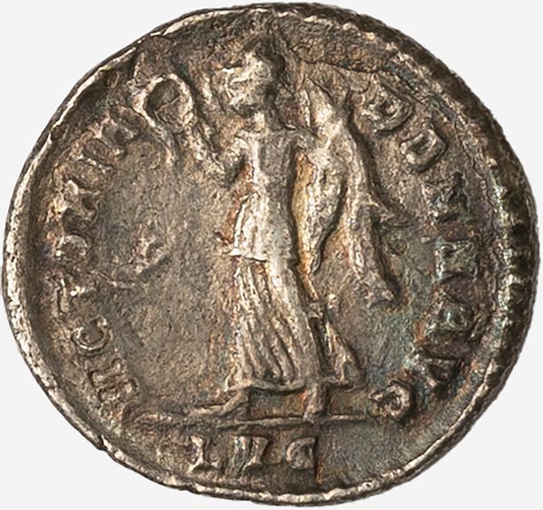 Impero Romano, GIULIANO II, 361-363 d.C. : Siliqua databile al 361-363 d.C.  - Asta Numismatica - Associazione Nazionale - Case d'Asta italiane