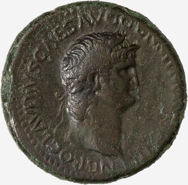 Impero Romano, NERONE, 54-68 d.C. : Sesterzio databile al 64 d.C.  - Asta Numismatica - Associazione Nazionale - Case d'Asta italiane