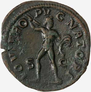 Impero Romano, ALESSANDRO SEVERO, 222-235 d.C. : Sesterzio databile al 231-235 d.C.  - Asta Numismatica - Associazione Nazionale - Case d'Asta italiane