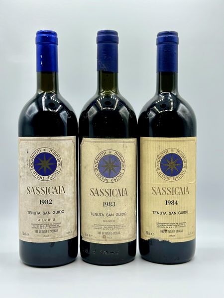 Tenuta San Guido, Sassicaia  - Asta Vini e Spumanti: grand cru d'Italia e di Franci - Associazione Nazionale - Case d'Asta italiane