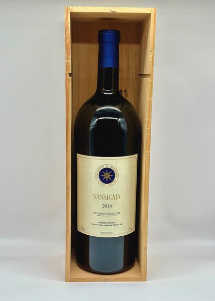 Tenuta San Guido, Sassicaia  - Asta Vini e Spumanti: grand cru d'Italia e di Franci - Associazione Nazionale - Case d'Asta italiane