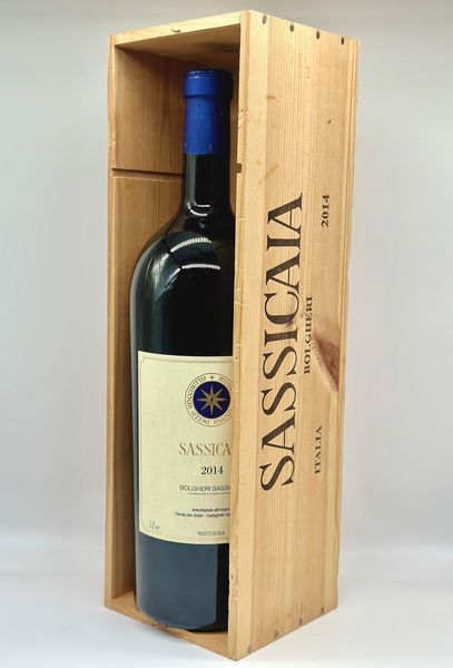 Tenuta San Guido, Sassicaia  - Asta Vini e Spumanti: grand cru d'Italia e di Franci - Associazione Nazionale - Case d'Asta italiane