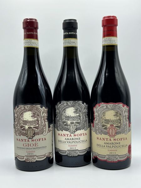 Santa Sofia, Amarone della Valpolicella Classico - Santa Sofia, Amarone della Valpolicella Classico Gio  - Asta Vini e Spumanti: grand cru d'Italia e di Franci - Associazione Nazionale - Case d'Asta italiane