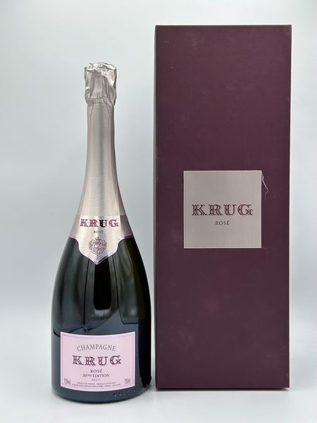 Krug, Edition 26eme Brut Ros  - Asta Vini e Spumanti: grand cru d'Italia e di Franci - Associazione Nazionale - Case d'Asta italiane